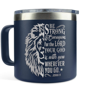 Christian Gifts For Men - Religious Gifts, God Gifts For Men - Inspirational Motivational Gifts for Men, Bible Gifts for Men - Christian Fathers Day Gift Idea - Christian Coffee Mug 14Oz