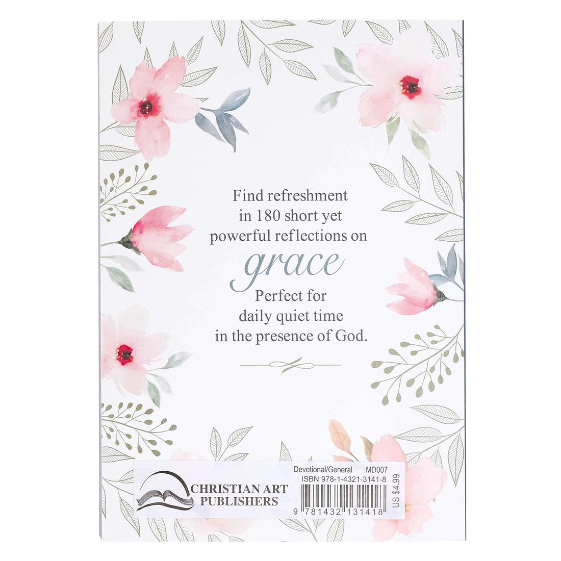 Mini Devotions Grace For Today - 180 Short and Encouraging Devotions on Grace, Softcover Gift Book for Women