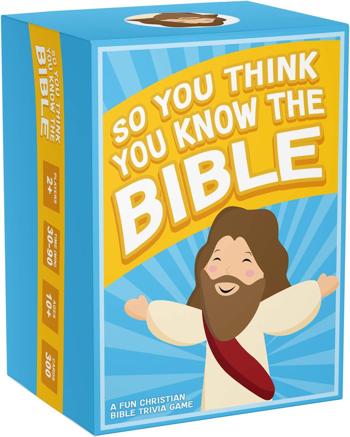 So You Think You Know The Bible, A Fun Bible Trivia Game for Families, Fellowships and Bible Study - A Great Christian Gift