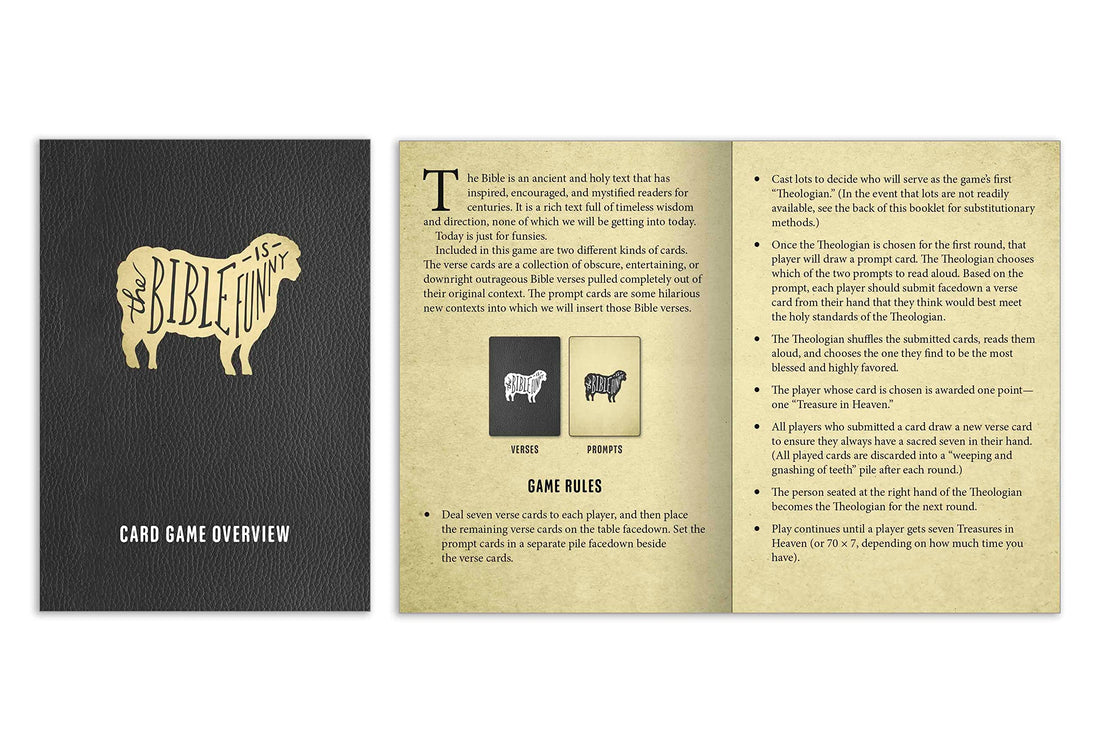 The Bible Is Funny Card Game: The Party Game of Hilarious Pairings for Verses Out of Context